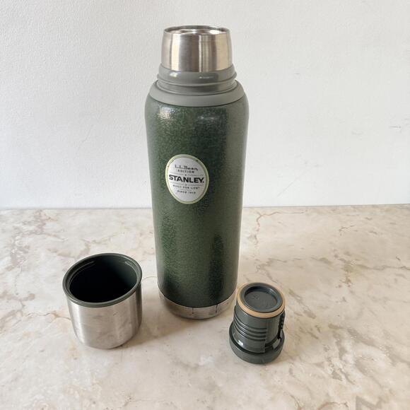 L.L.Bean Stanley Legacy Vacuum Bottle, 1.1 Quart Thermos Hammerton Green - Picture 5 of 5